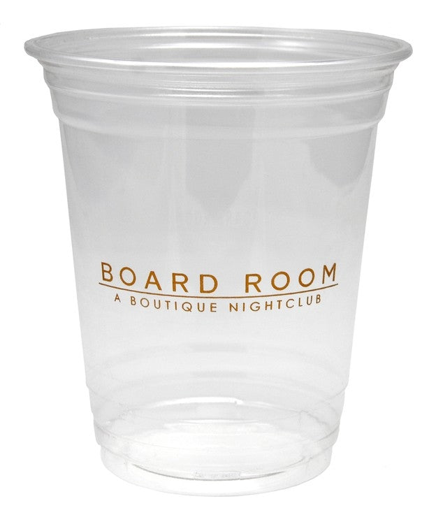 Clear Printed PET Plastic Cold Cup