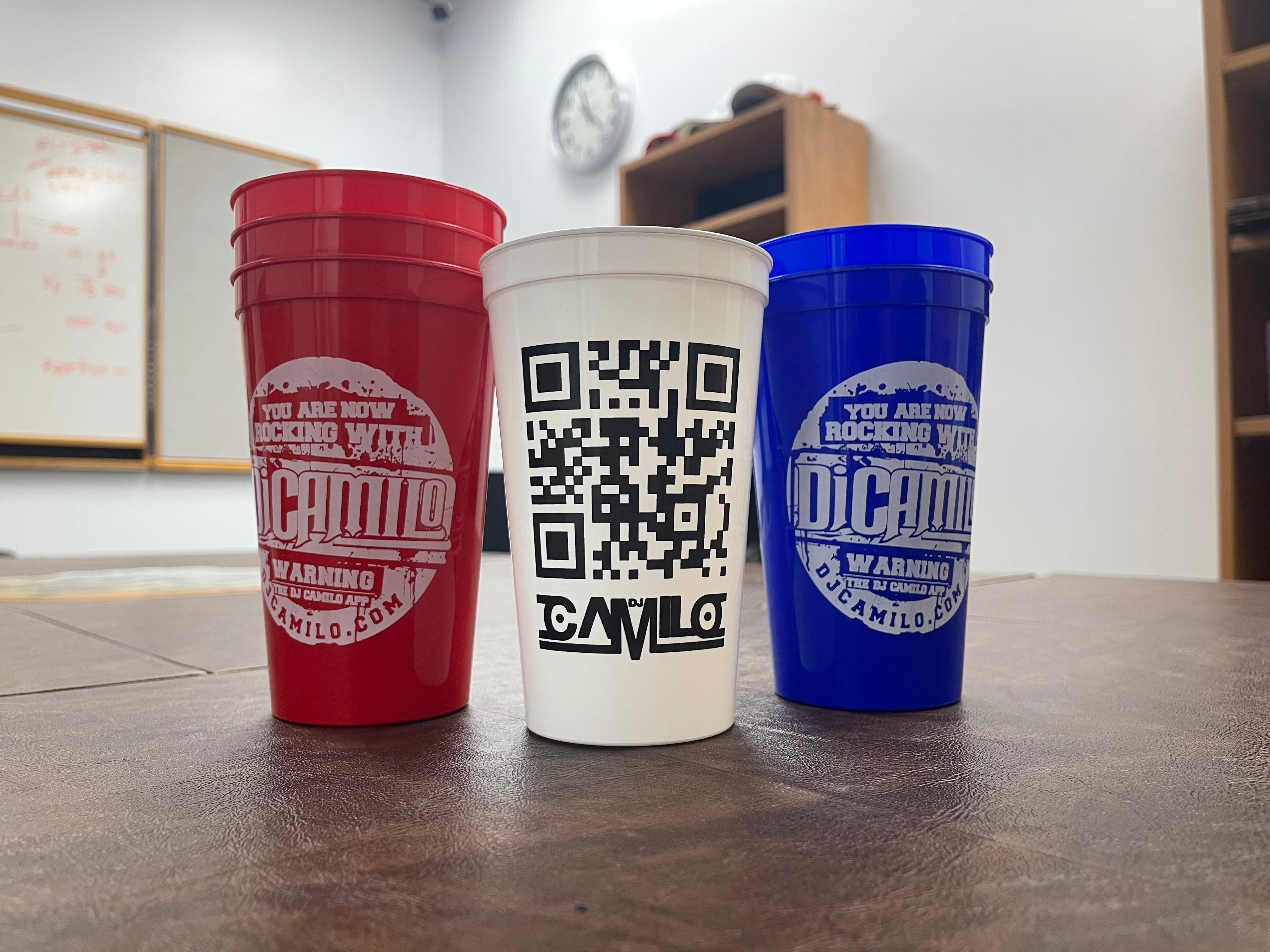 12oz Colored Stadium Cups
