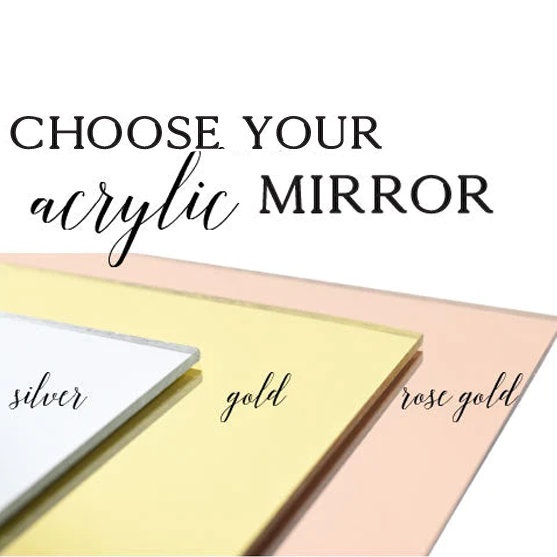 Acrylic Invitations / Thank You Cards