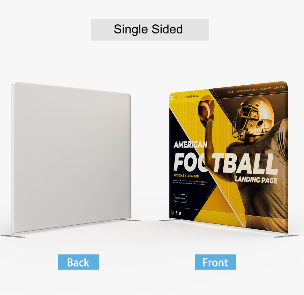 Pillow Case Tension Fabric Backdrop