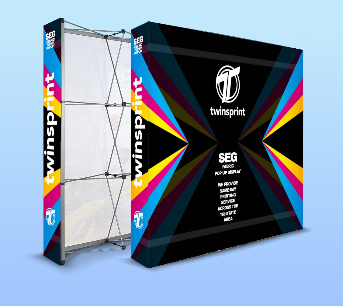 Pop Up Display Velcro Fabric