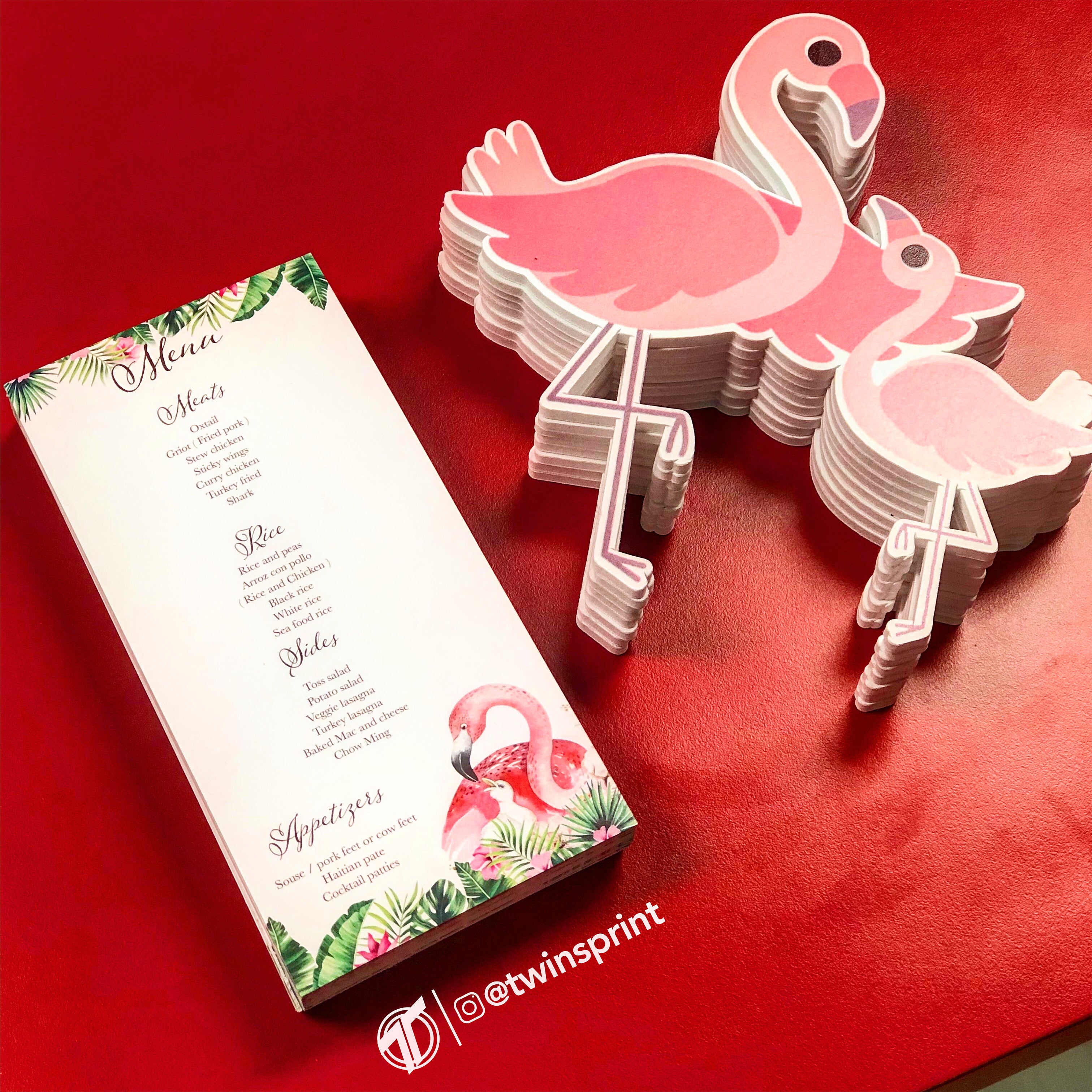 THANK YOU / MENU CARDS - Twins Print