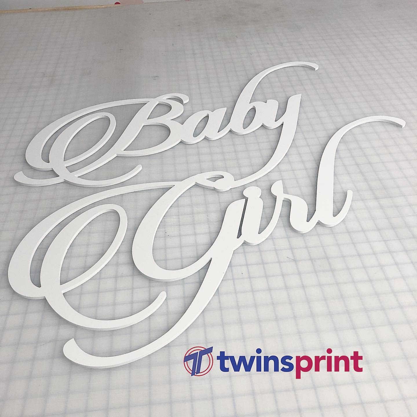 SINTRA NAME-Cut (WHITE) - Twins Print
