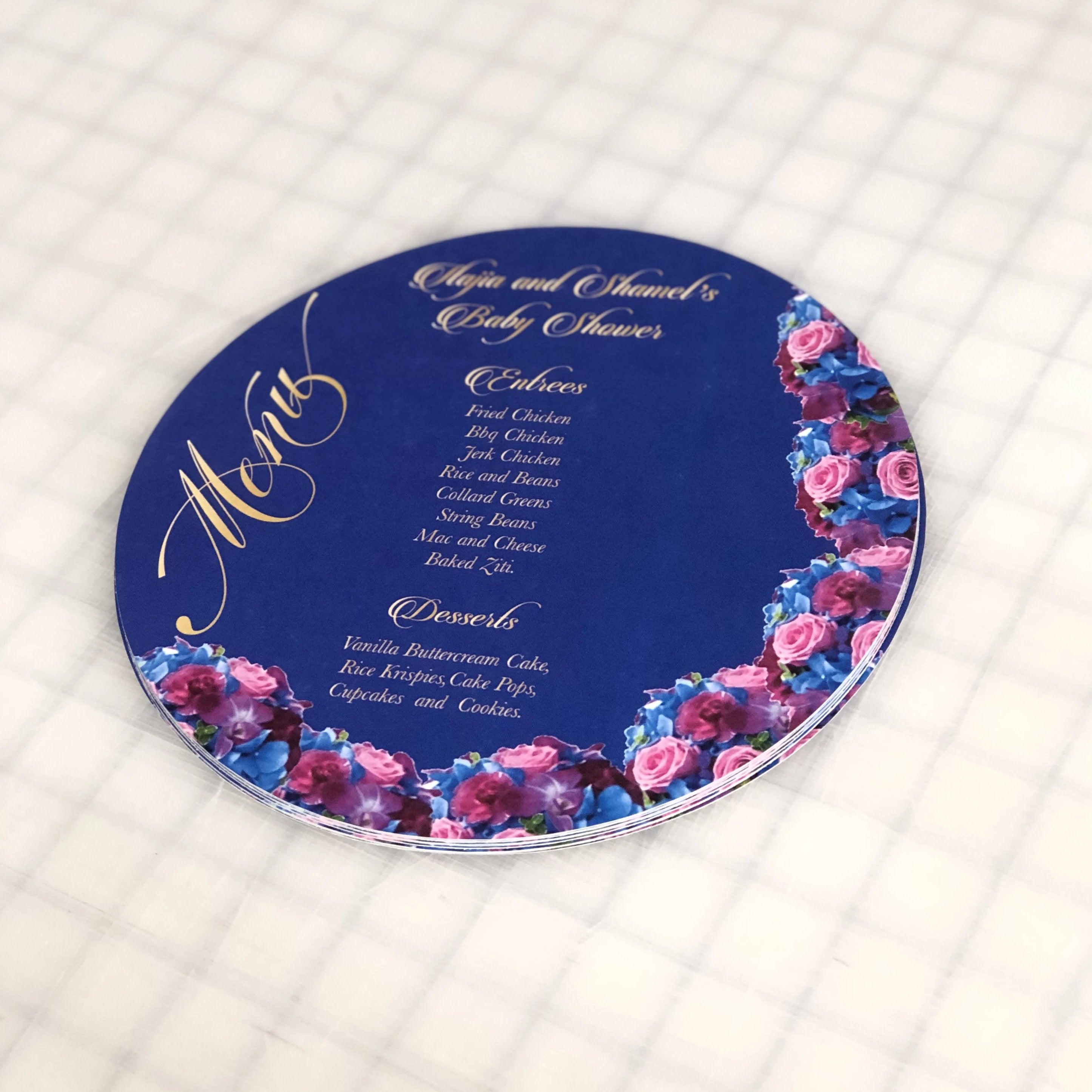 THANK YOU / MENU CARDS - Twins Print