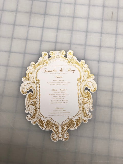 THANK YOU / MENU CARDS - Twins Print