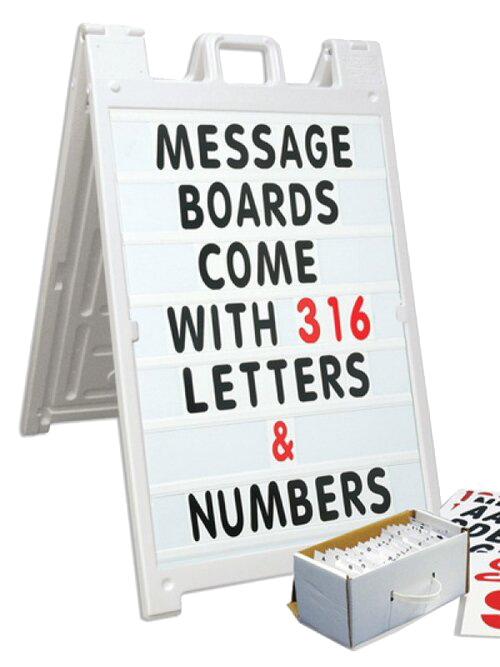Message Board Sign