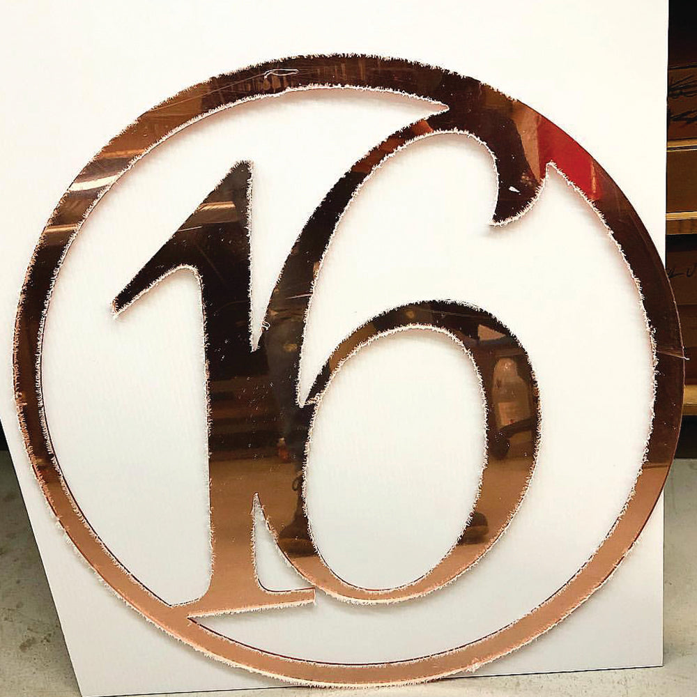 ACRYLIC NAME CUT-OUT - Twins Print