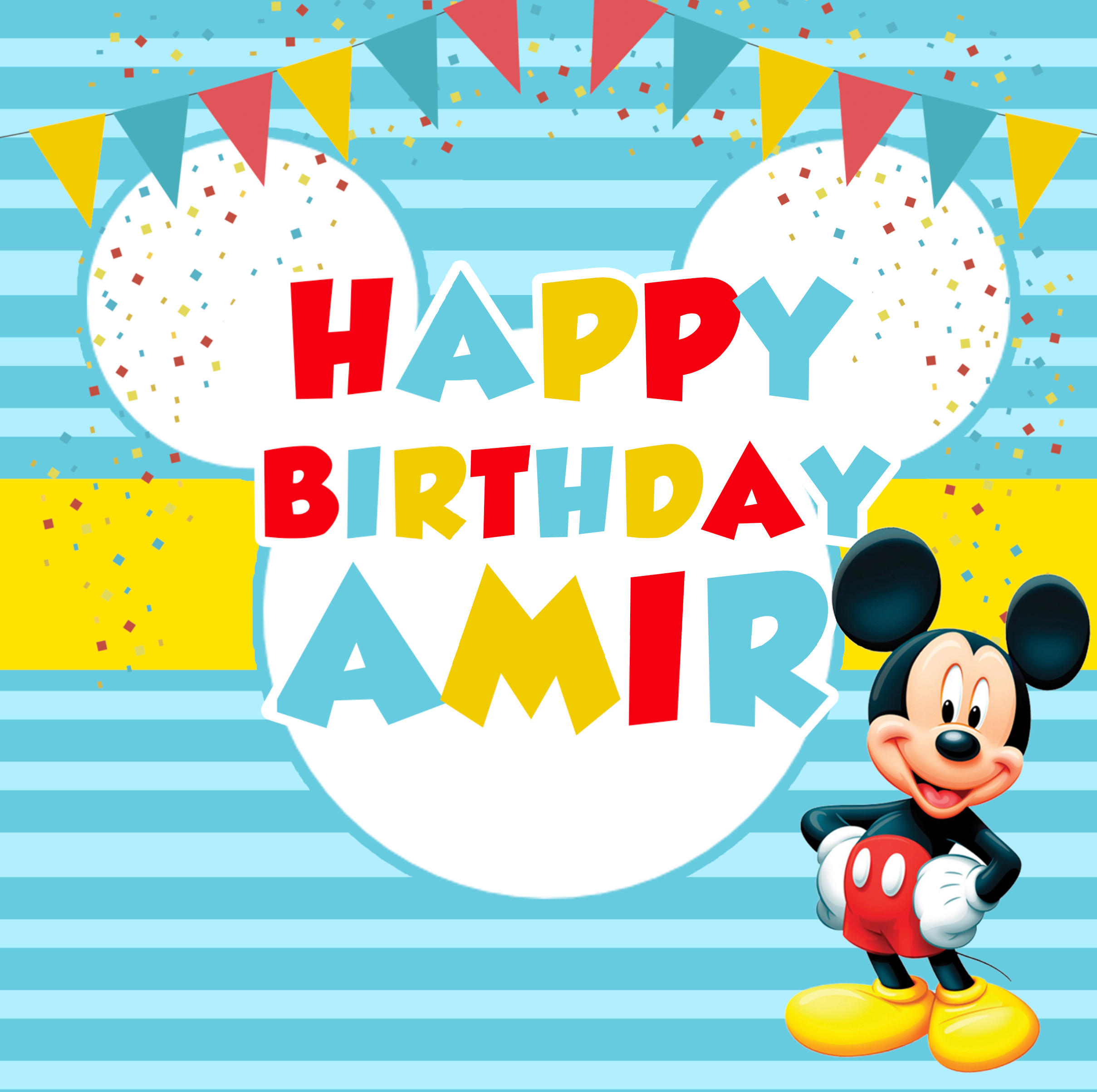 MICKEY MOUSE BACKDROP 04