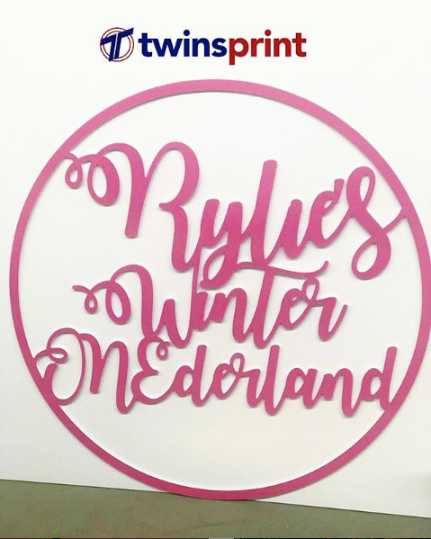 SINTRA NAME-Cut (WHITE) - Twins Print