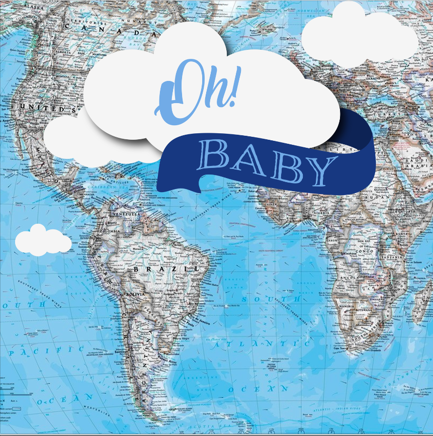 AVIATION BACKDROP - Twins Print