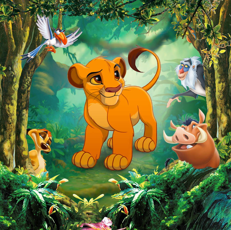 LION KING BACKDROP - Twins Print