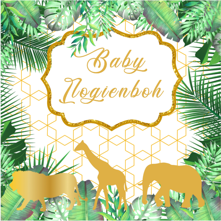 SAFARI BACKDROP - Twins Print