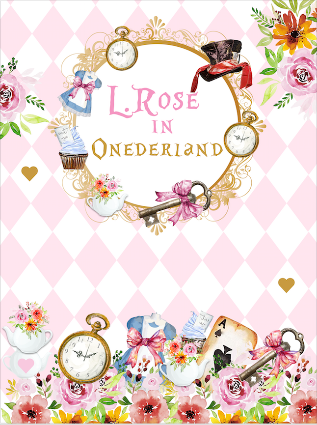 ALICE IN WONDERLAND BACKDROP - Twins Print