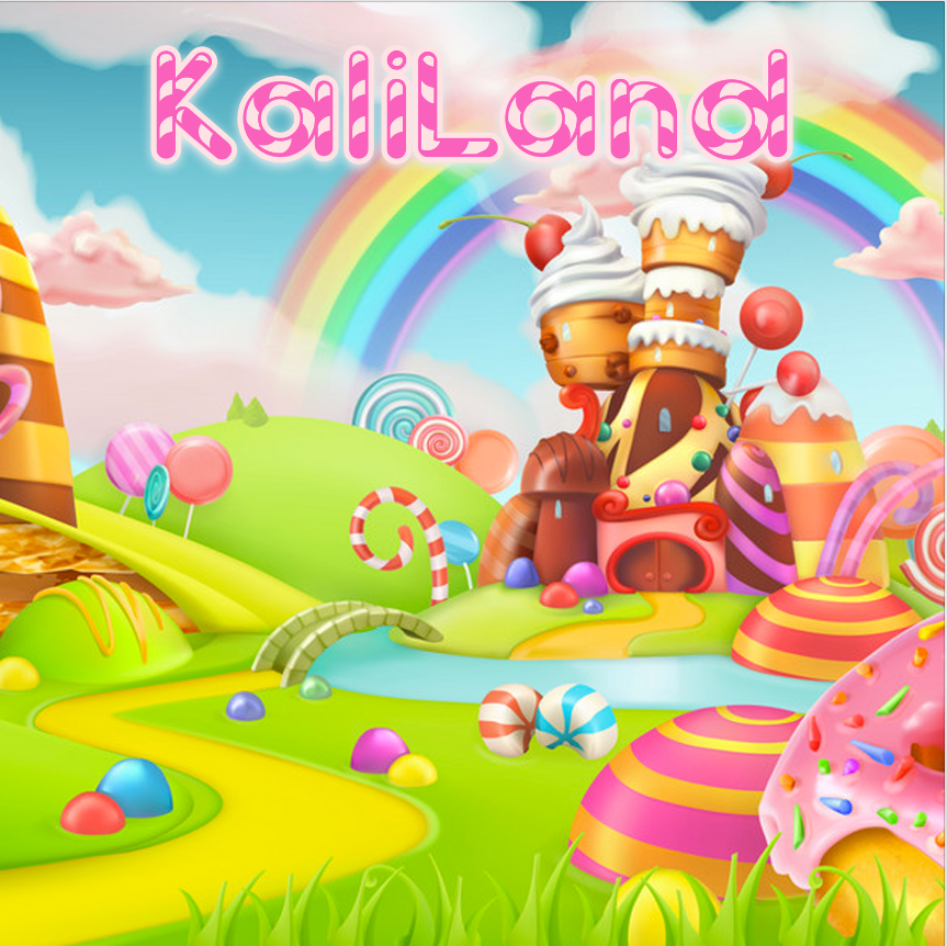 CANDY LAND BACKDROP - Twins Print