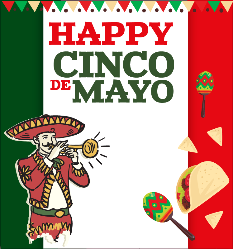 CINCO DE MAYO BACKDROP 002 - Twins Print