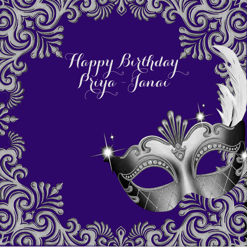 MASCARADE BACKDROP / STEP AND REPEAT 003 - Twins Print