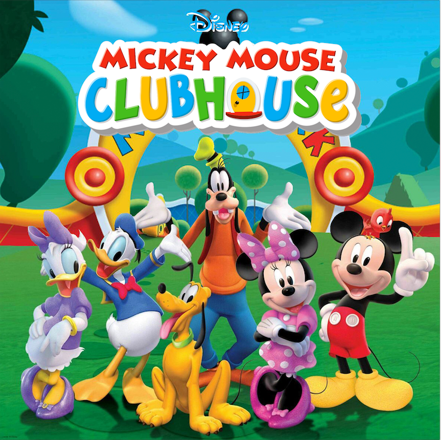 MICKEY MOUSE BACKDROP / CLUB HOUSE 01