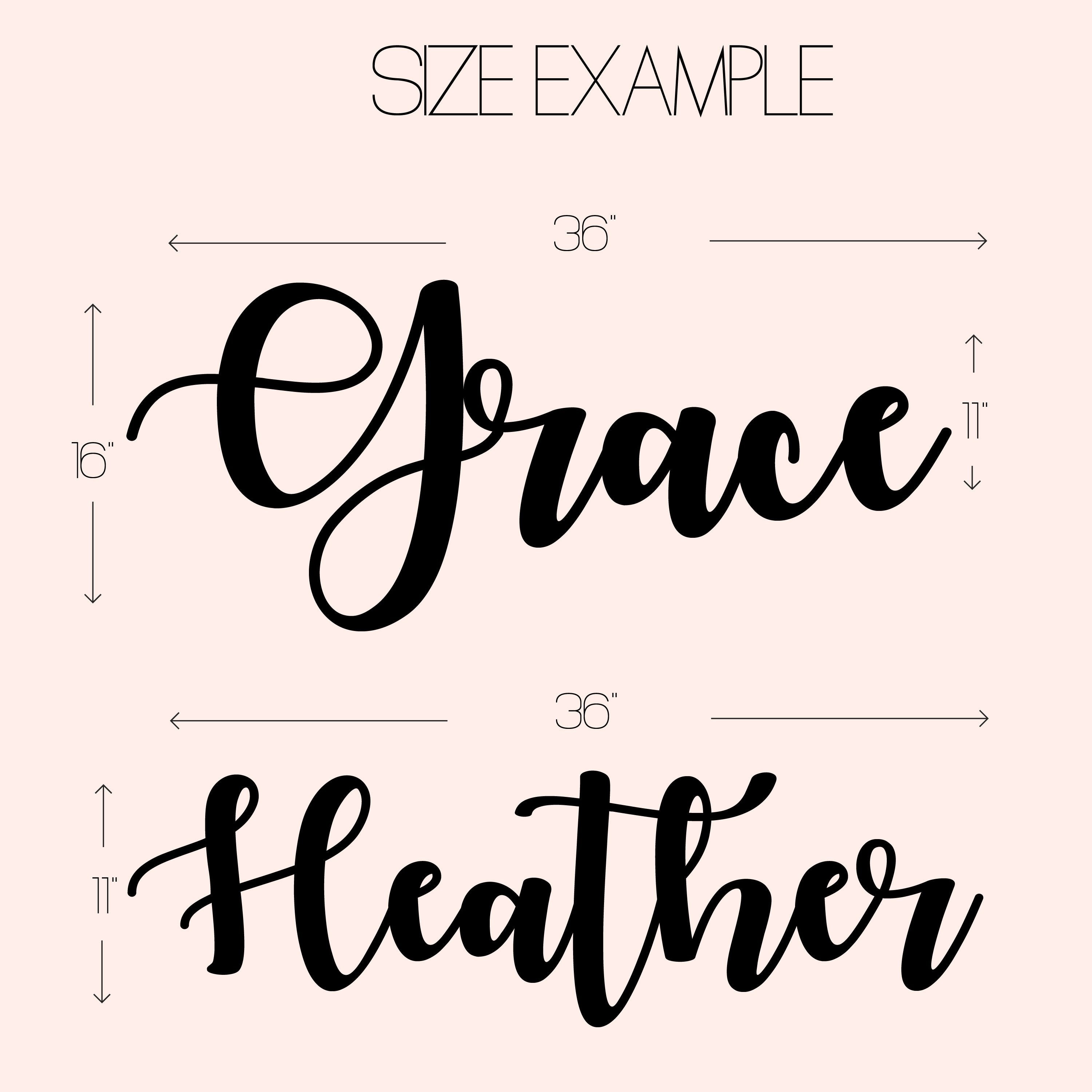 DECAL(NAMES/WORDS) - Twins Print
