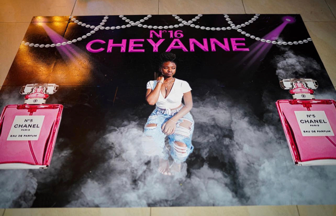 Adhesive Floor Decal