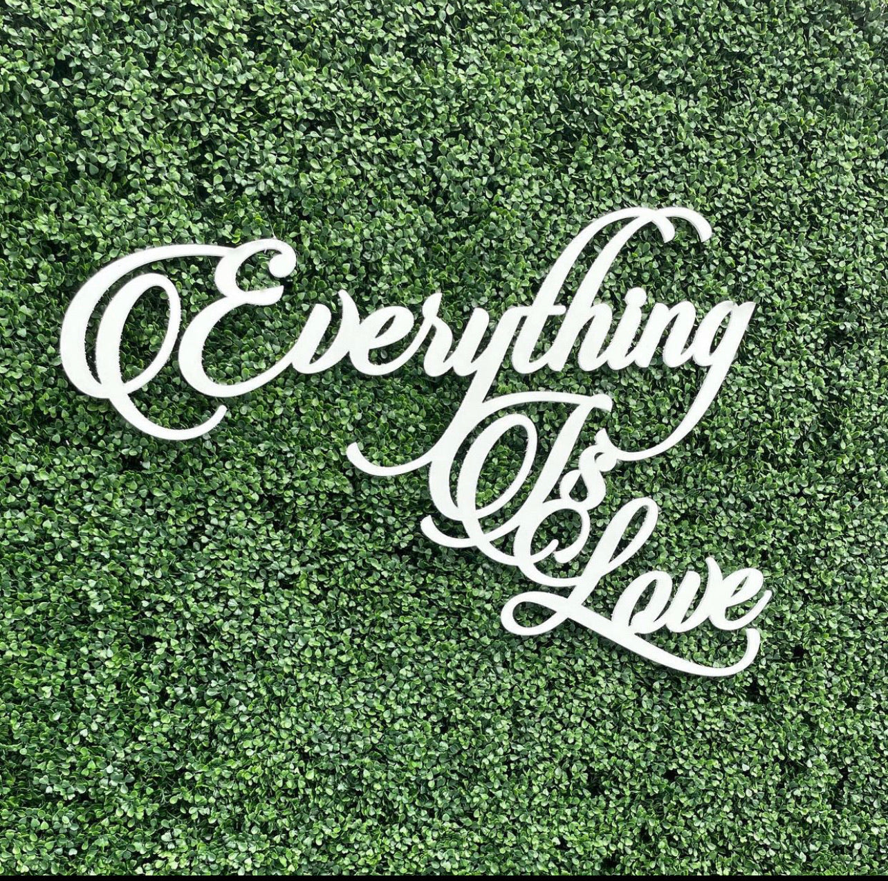 Sintra Cutout (White PVC)