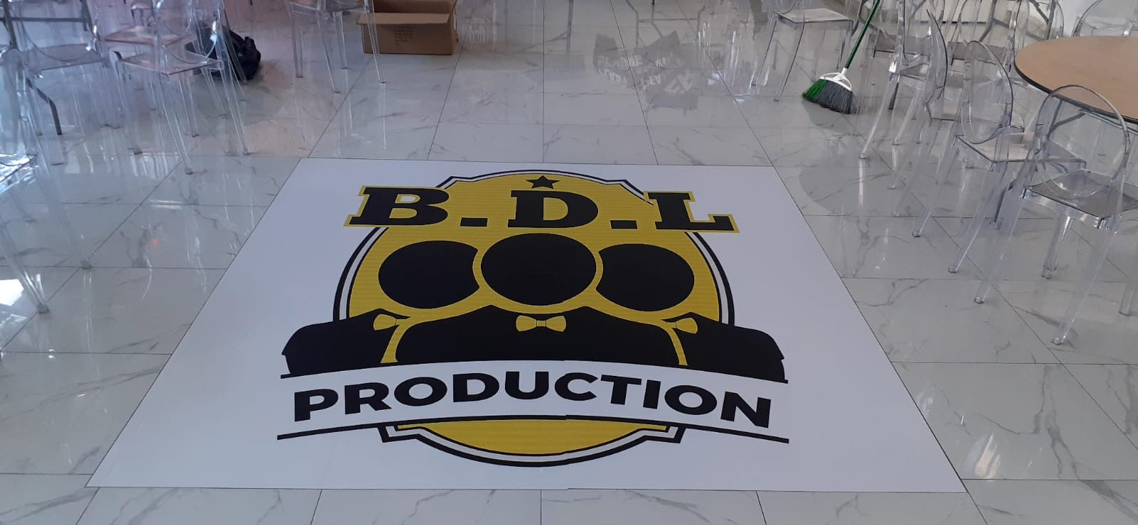 Adhesive Floor Decal