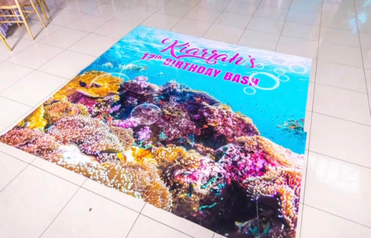 Adhesive Floor Decal