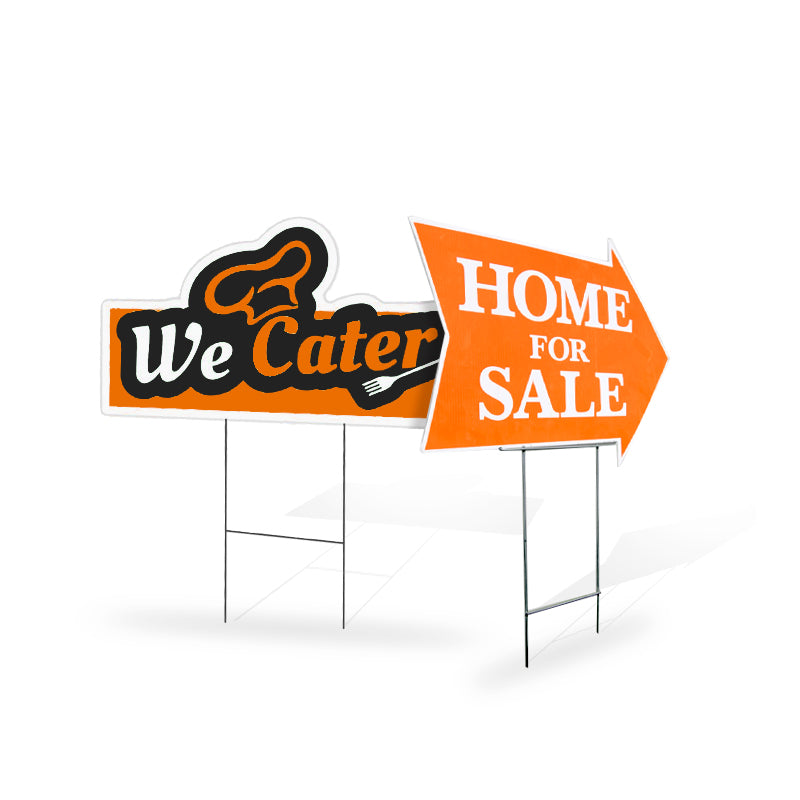 DieCut Yard Signs (18x24)