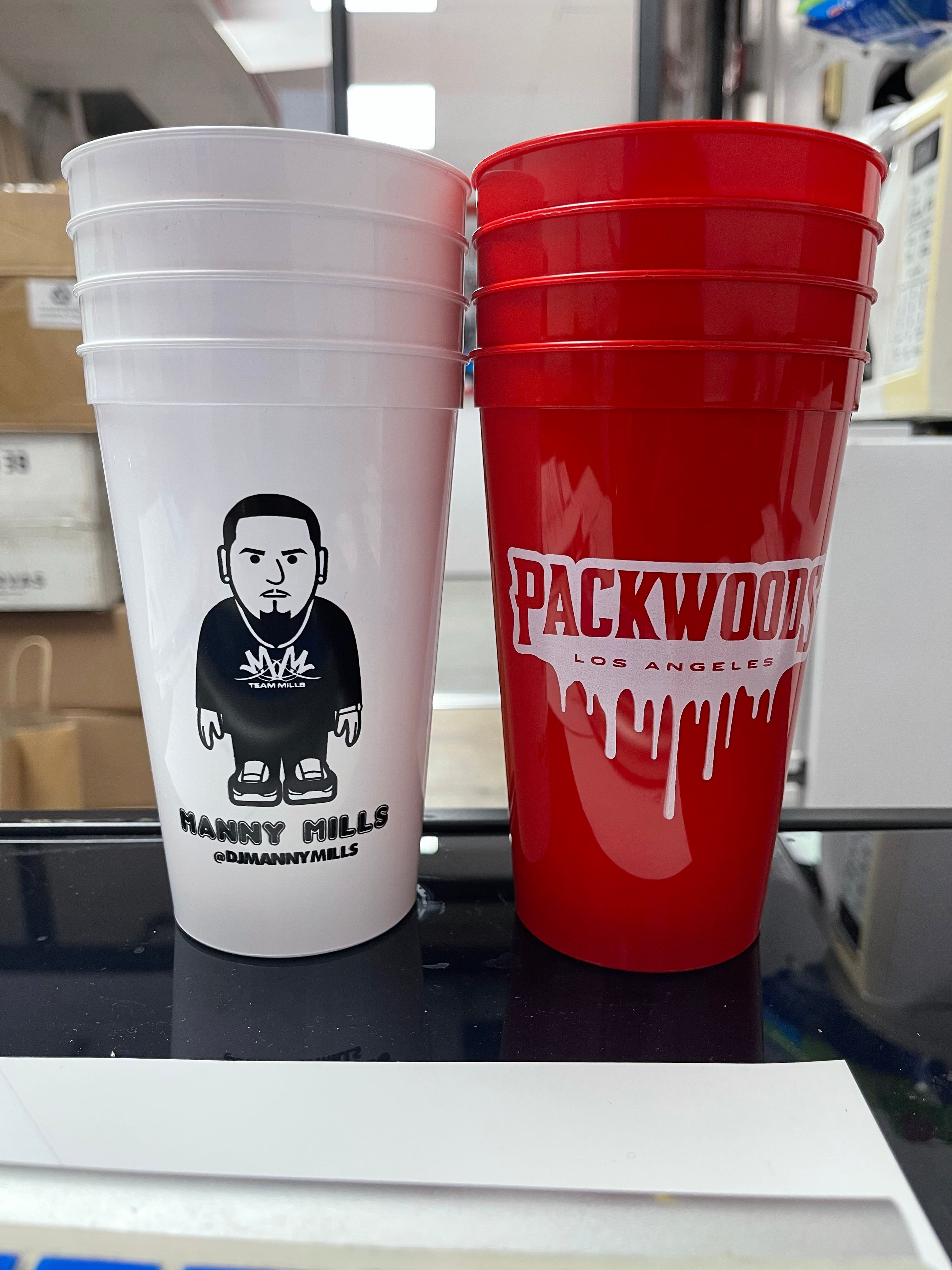 12oz Colored Stadium Cups