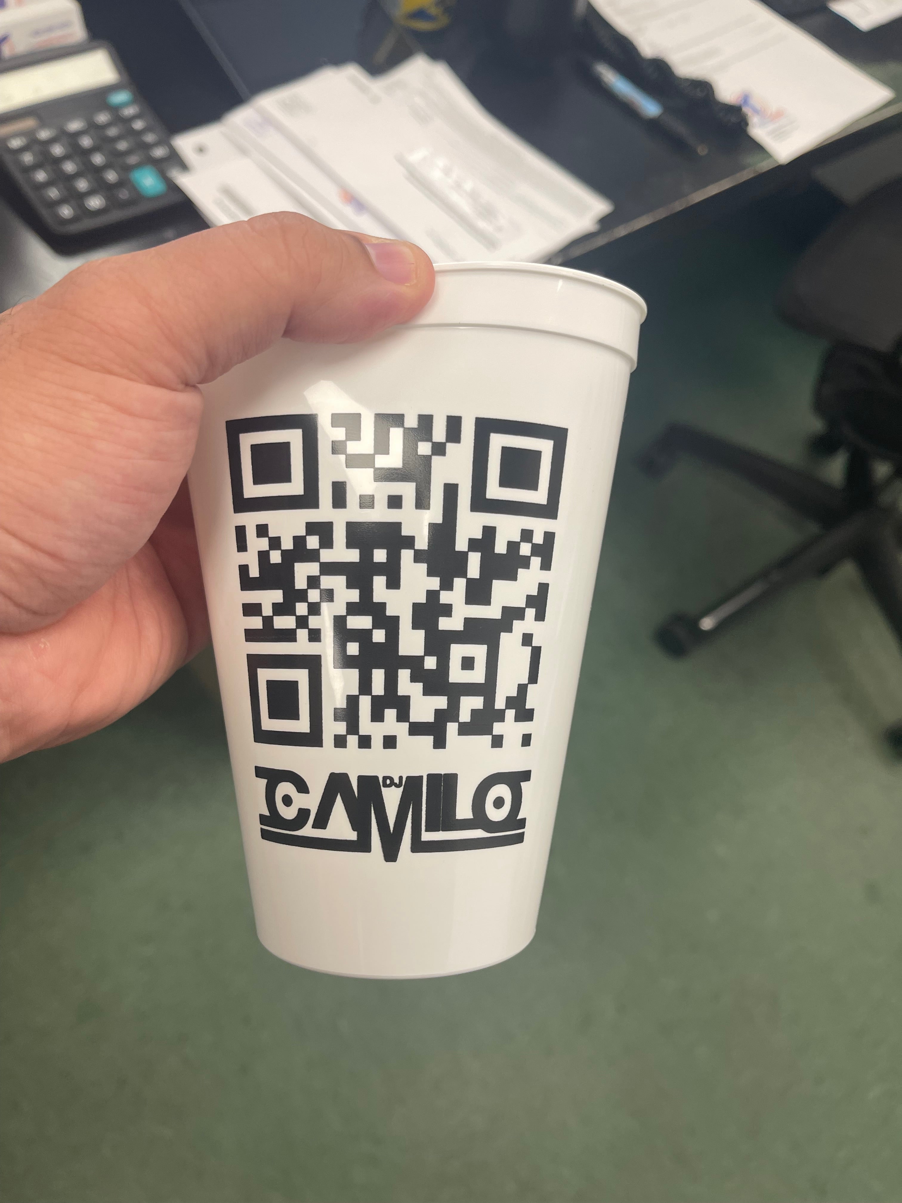 12oz Colored Stadium Cups