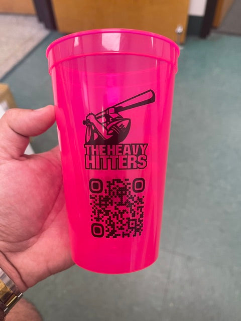 22oz Colored Stadium Cups