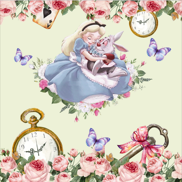 【alice♩】オーダー壁面飾り Alice in Wonderland 01